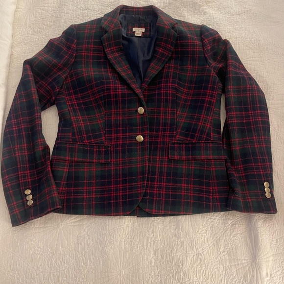 J.Crew Patterned schoolboy blazer - Picture 4 of 9